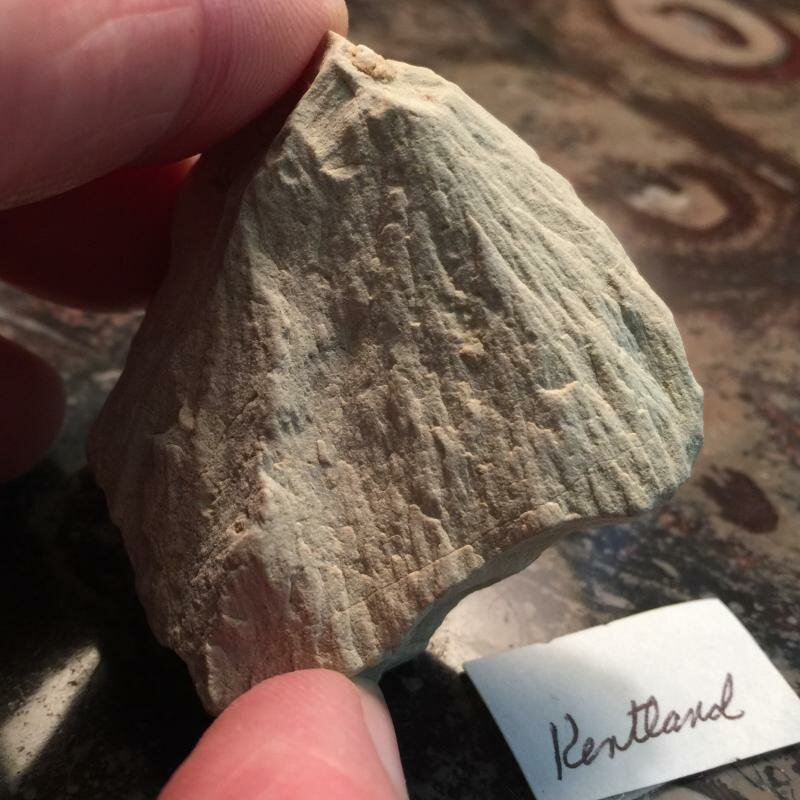 Shatter Cone from Kentland Impact Crater, Indiana