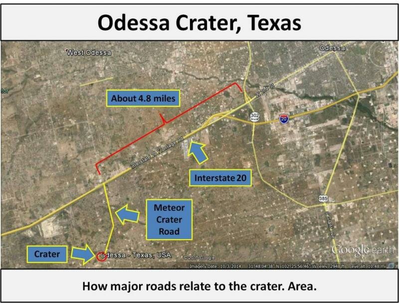 Odessa Crater Directions