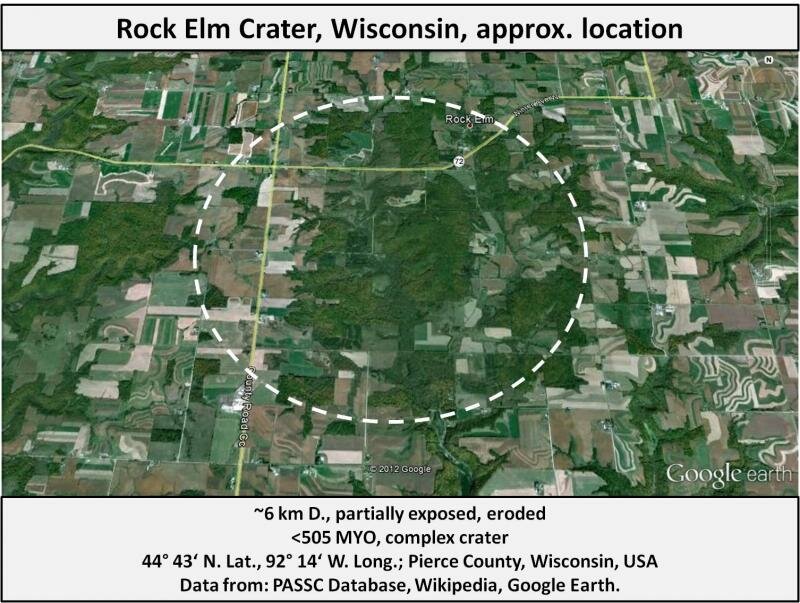 Rock Elm Impact Crater, Wisconsin